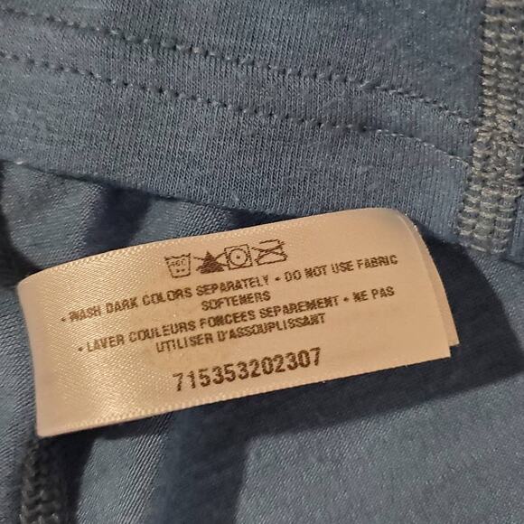 Patagonia Capilene Mens Midweight Layer 1/2 Zip Pullover Size S Long Sleeve Blue - Picture 8 of 9